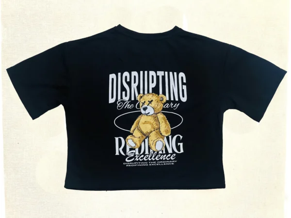 Teddy Graphic Crop Tee - Image 8
